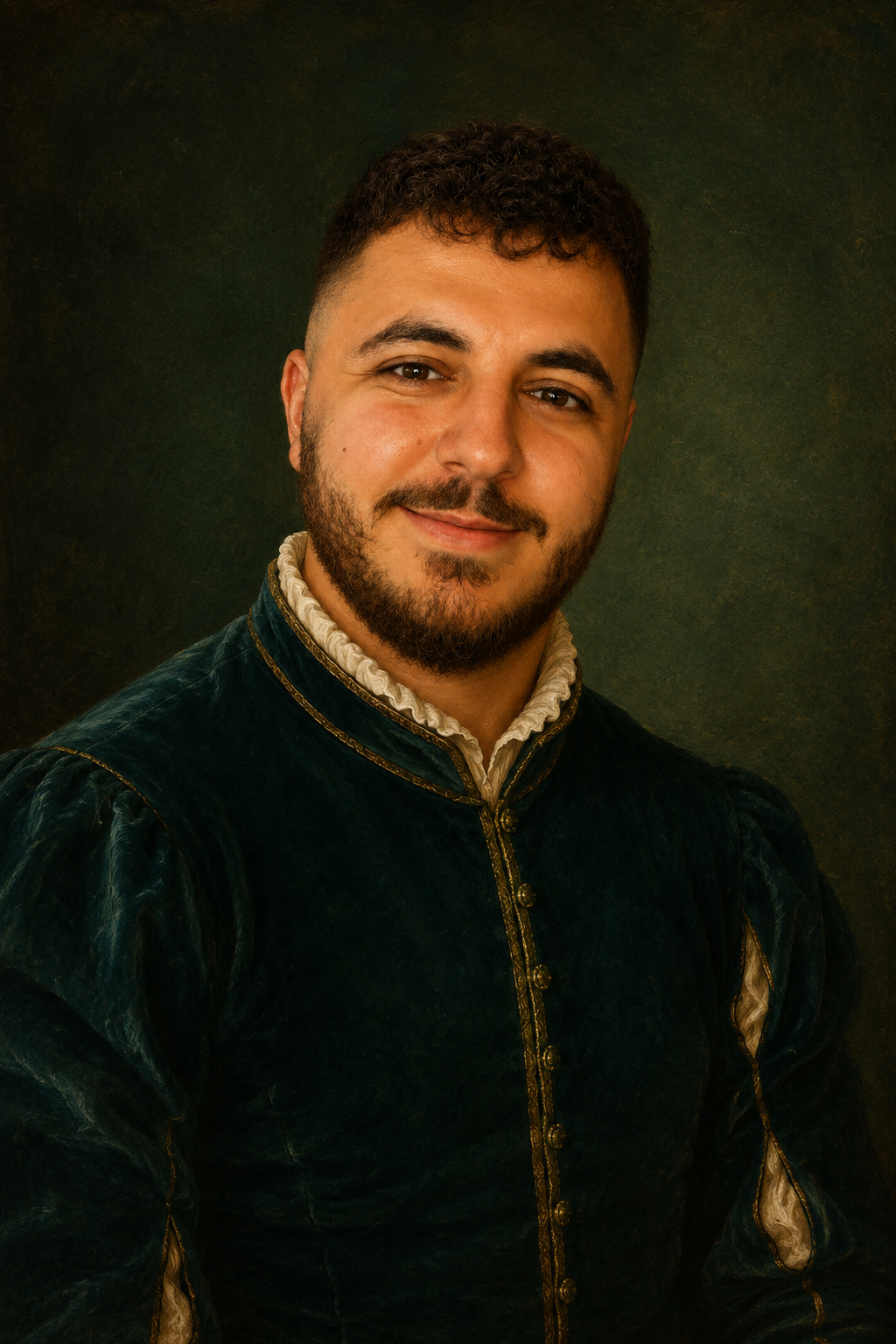 Renaissance-Porträt von Asef