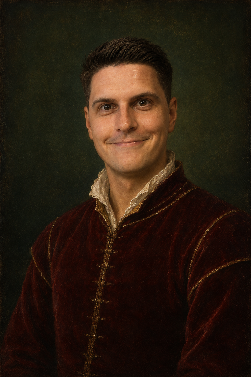 Renaissance-Porträt von Manuel