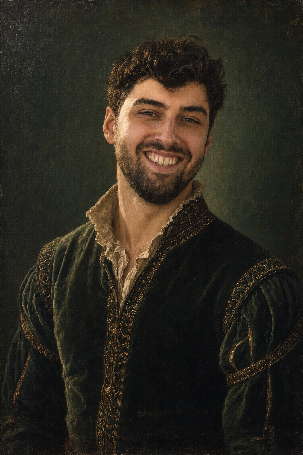 Renaissance-Porträt von Tristan